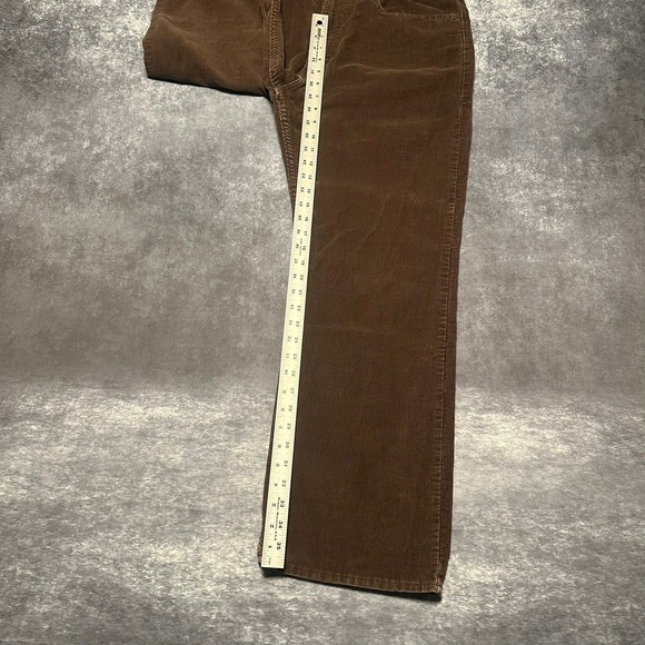 GAP Blue Jeans Mens Brown Corduroy Boot Fit Pants Size 36x30 - Picture 5 of 7